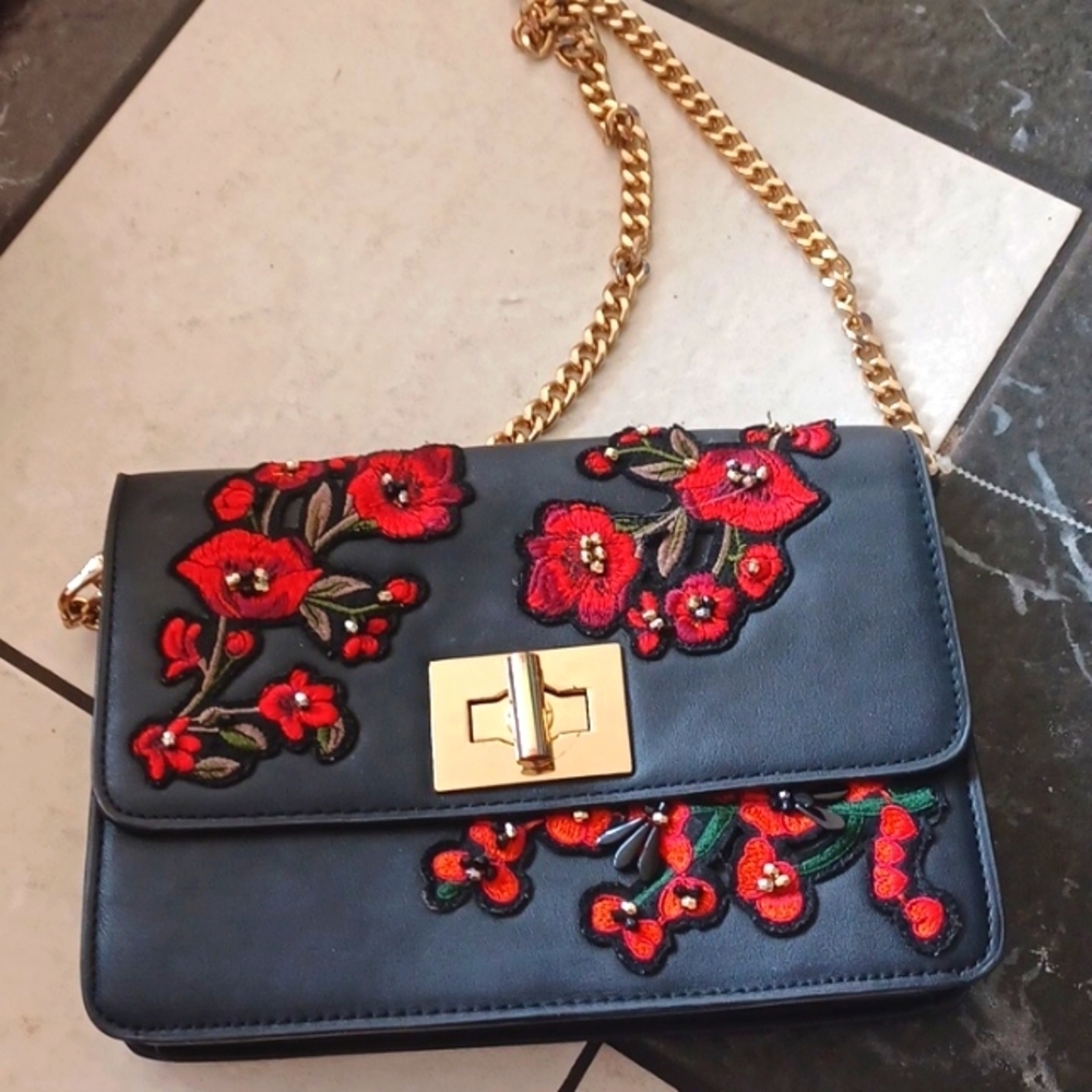 Mango Floral Purse